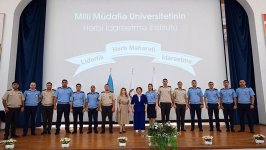 Azerbaijan Army holds graduation ceremony of courses organized in various foreign languages (PHOTO)