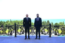 President Ilham Aliyev holds expanded meeting with Transitional President of Syria (PHOTO)