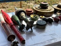 Globetrotters viewing mine clearances in Mehdili village of Azerbaijan’s Jabrayil (PHOTO)