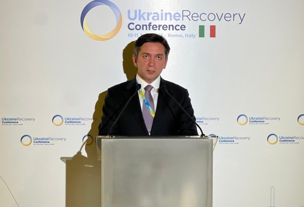 Azerbaijan’s Deputy FM participates in Ukraine Recovery Conference in Italy (PHOTO)