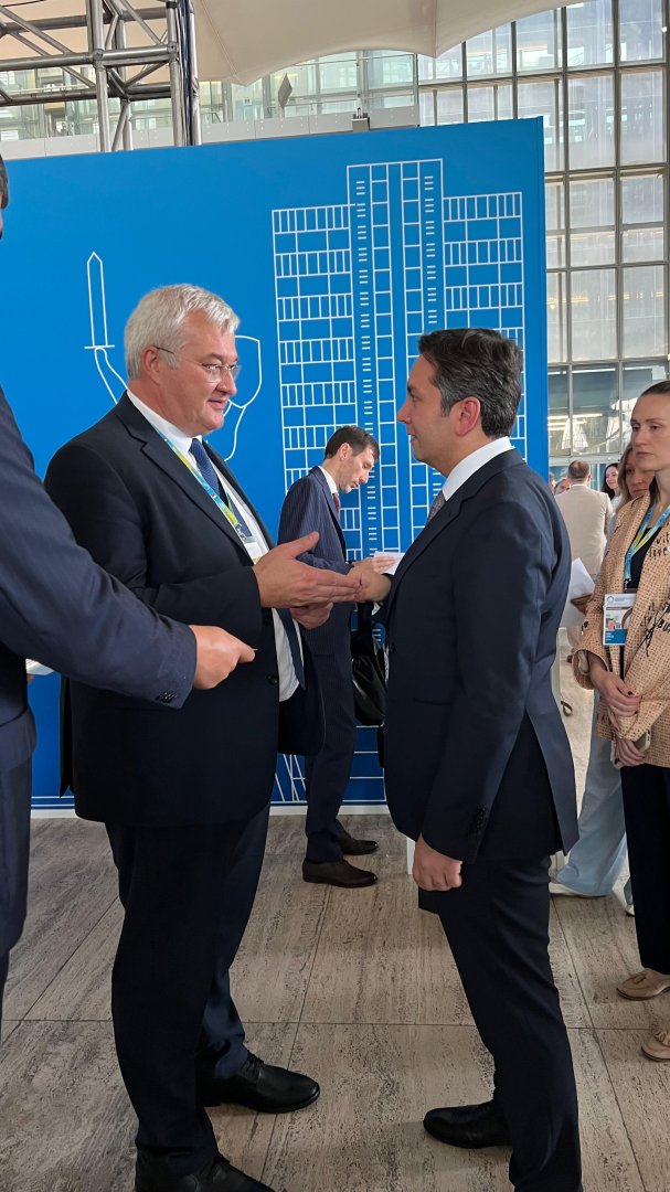 Azerbaijan’s Deputy FM participates in Ukraine Recovery Conference in Italy (PHOTO)