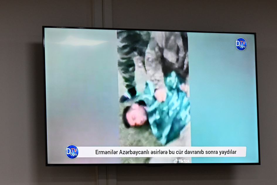 Video evidence of Armenian armed forces torturing Azerbaijani captives shown in court (PHOTO)