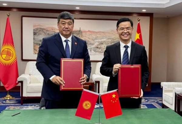 Kyrgyzstan, China sign protocol on construction of food safety laboratory in Bishkek