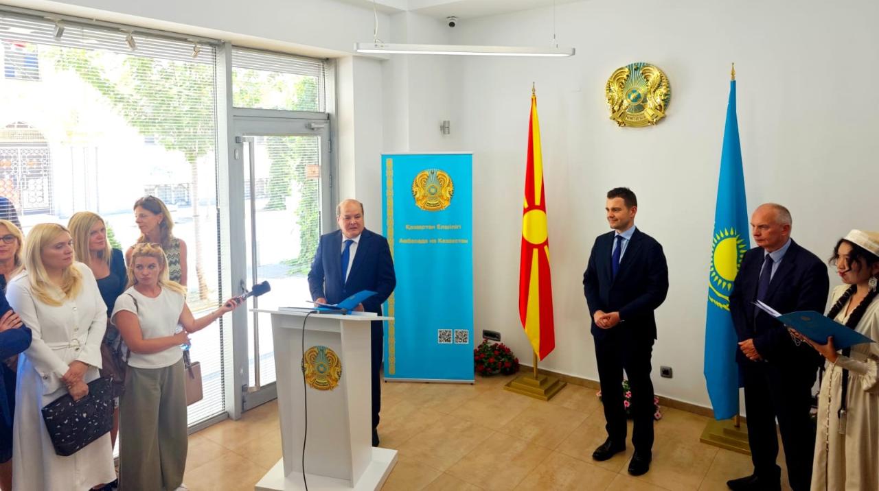 Kazakhstan bolsters diplomatic footprint with new embassy in North Macedonia's Skopje