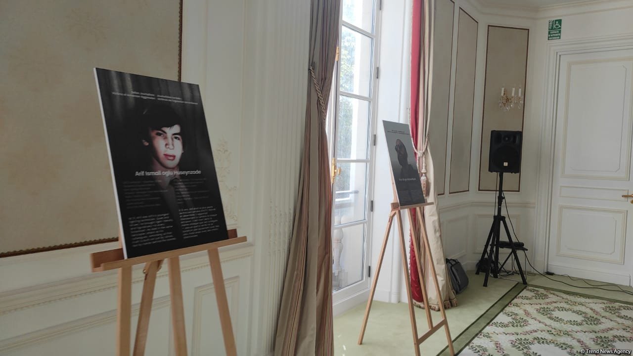 Baku Network raises awareness in Paris for the first time about Azerbaijani journalists who died amid Armenian aggression (PHOTO/VIDEO)