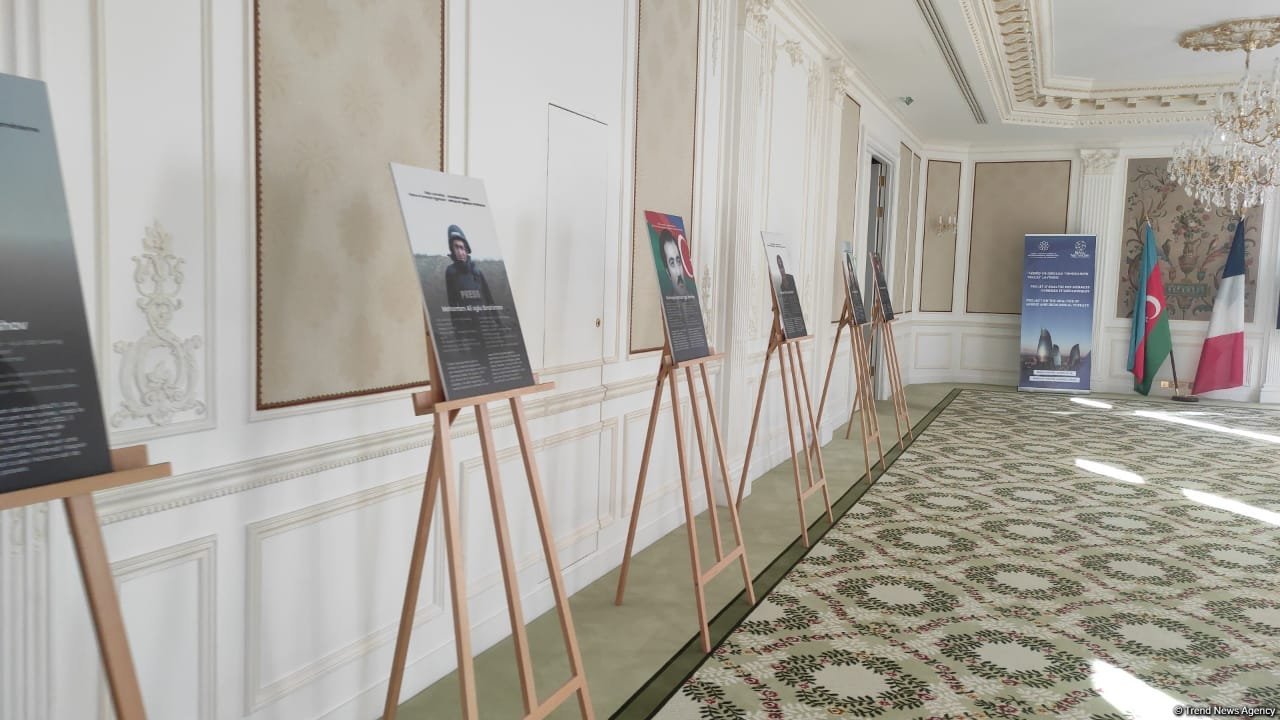 Baku Network raises awareness in Paris for the first time about Azerbaijani journalists who died amid Armenian aggression (PHOTO/VIDEO)