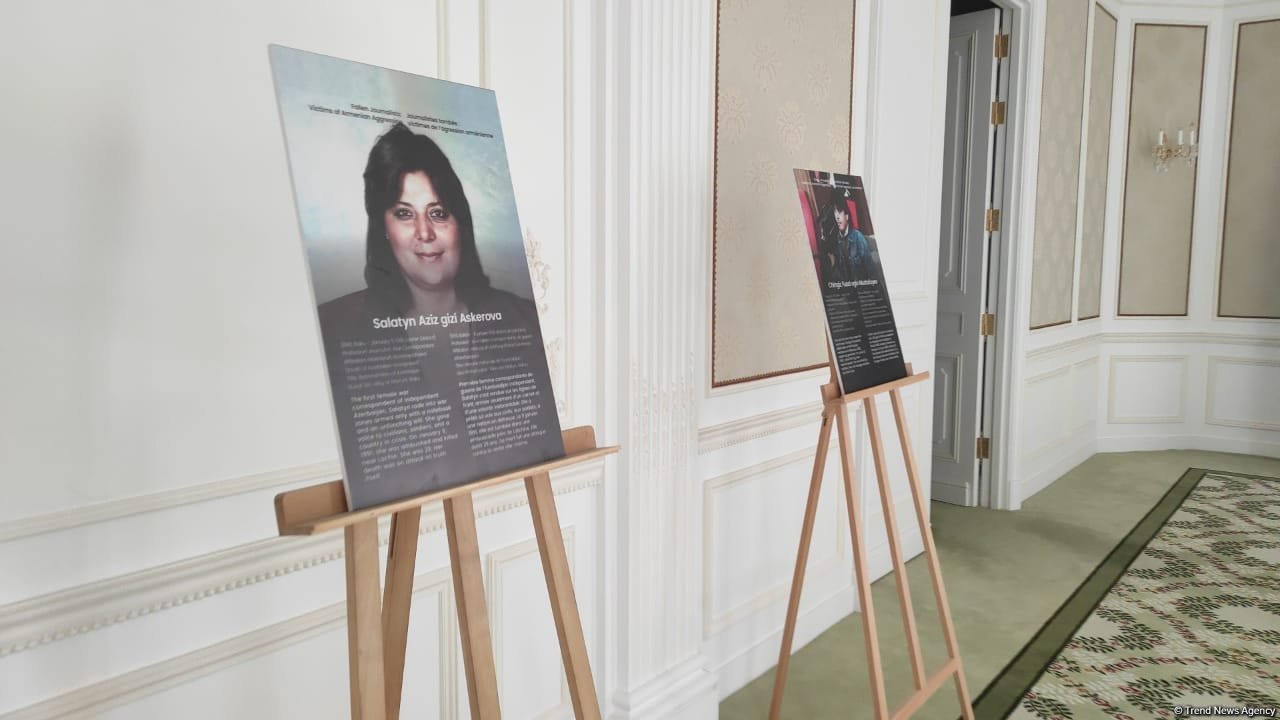 Baku Network raises awareness in Paris for the first time about Azerbaijani journalists who died amid Armenian aggression (PHOTO/VIDEO)