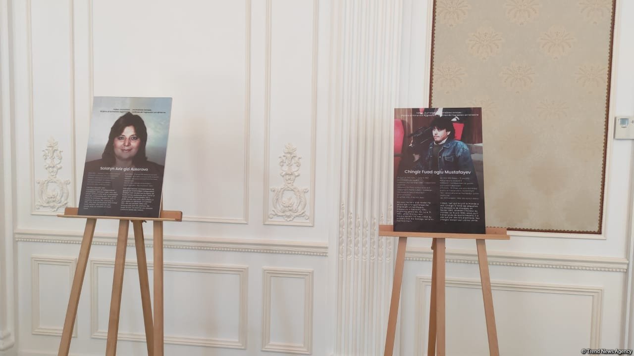 Baku Network raises awareness in Paris for the first time about Azerbaijani journalists who died amid Armenian aggression (PHOTO/VIDEO)