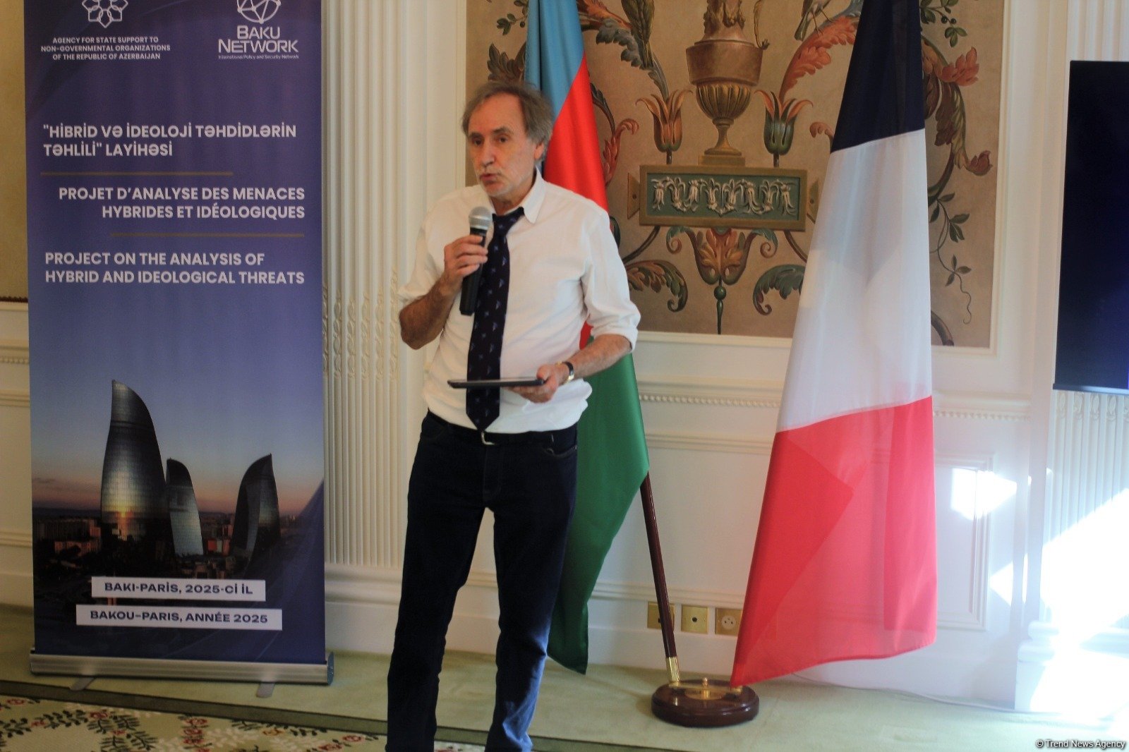 Baku Network raises awareness in Paris for the first time about Azerbaijani journalists who died amid Armenian aggression (PHOTO/VIDEO)