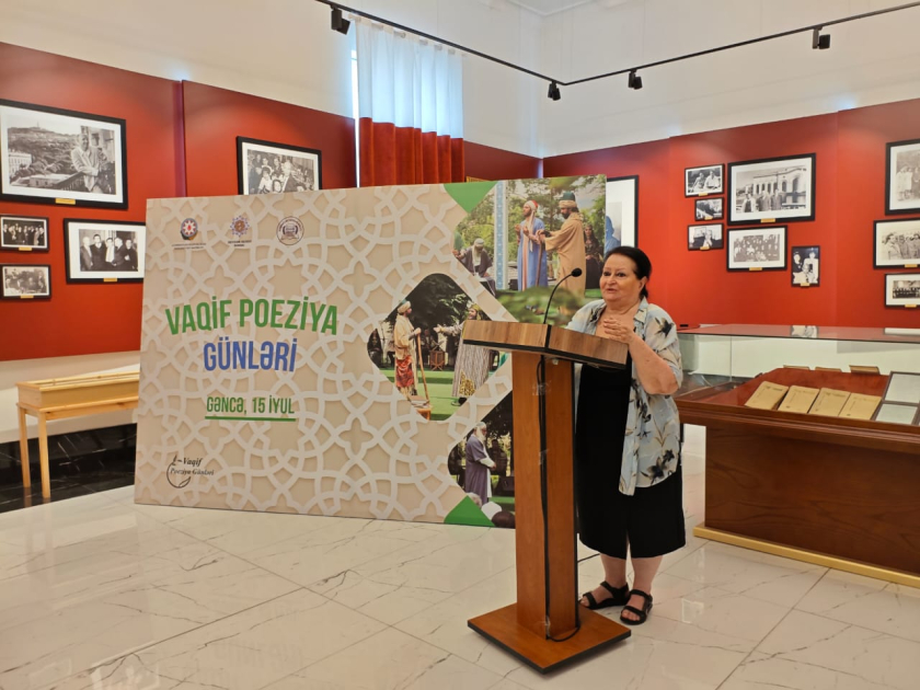 Ganja hosts Vagif’s Poetry Days (PHOTO)