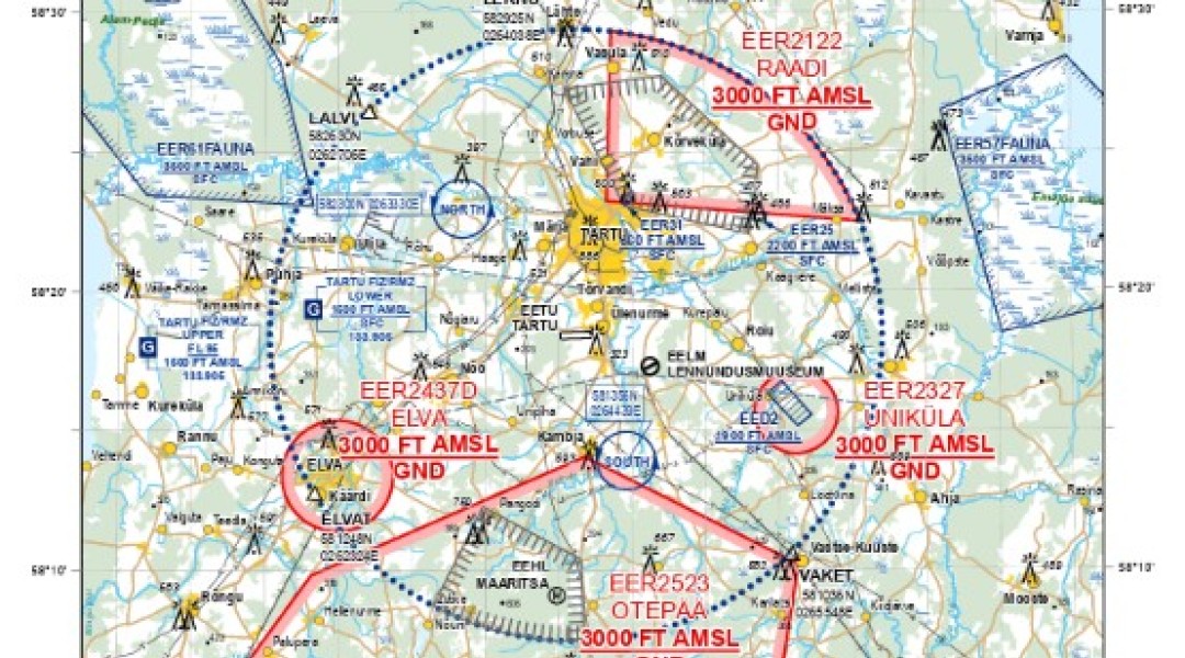 Rally Estonia triggers special airspace restrictions