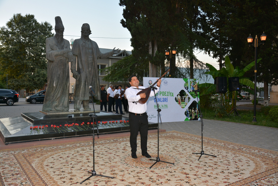 Vagif Poetry Days kicks off in Azerbaijan's Gazakh (PHOTO/VIDEO)