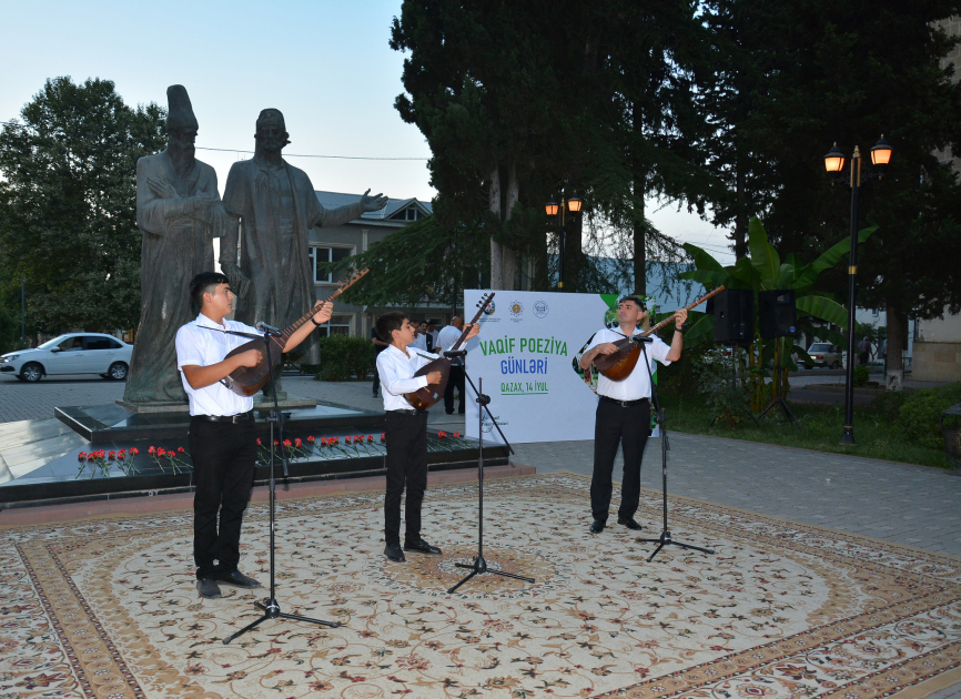 Vagif Poetry Days kicks off in Azerbaijan's Gazakh (PHOTO/VIDEO)