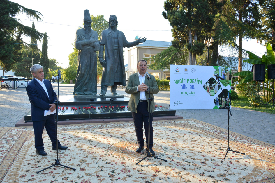 Vagif Poetry Days kicks off in Azerbaijan's Gazakh (PHOTO/VIDEO)