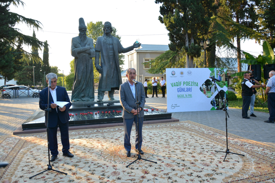 Vagif Poetry Days kicks off in Azerbaijan's Gazakh (PHOTO/VIDEO)