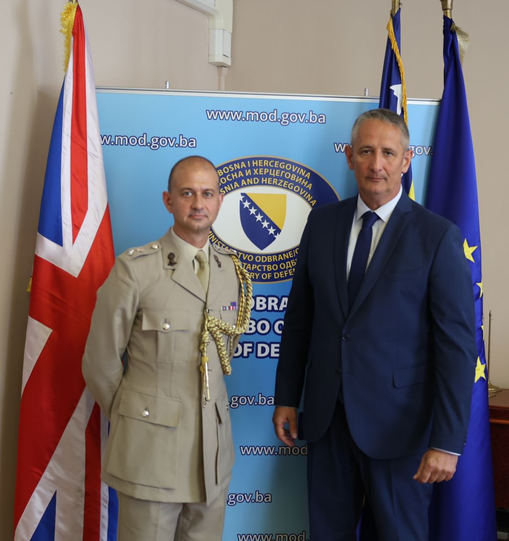 Bosnian minister hails UK as key strategic partner (PHOTO)