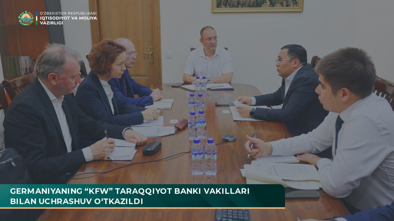 Uzbekistan, Germany’s KfW explore strategic finance and dev't partnership
