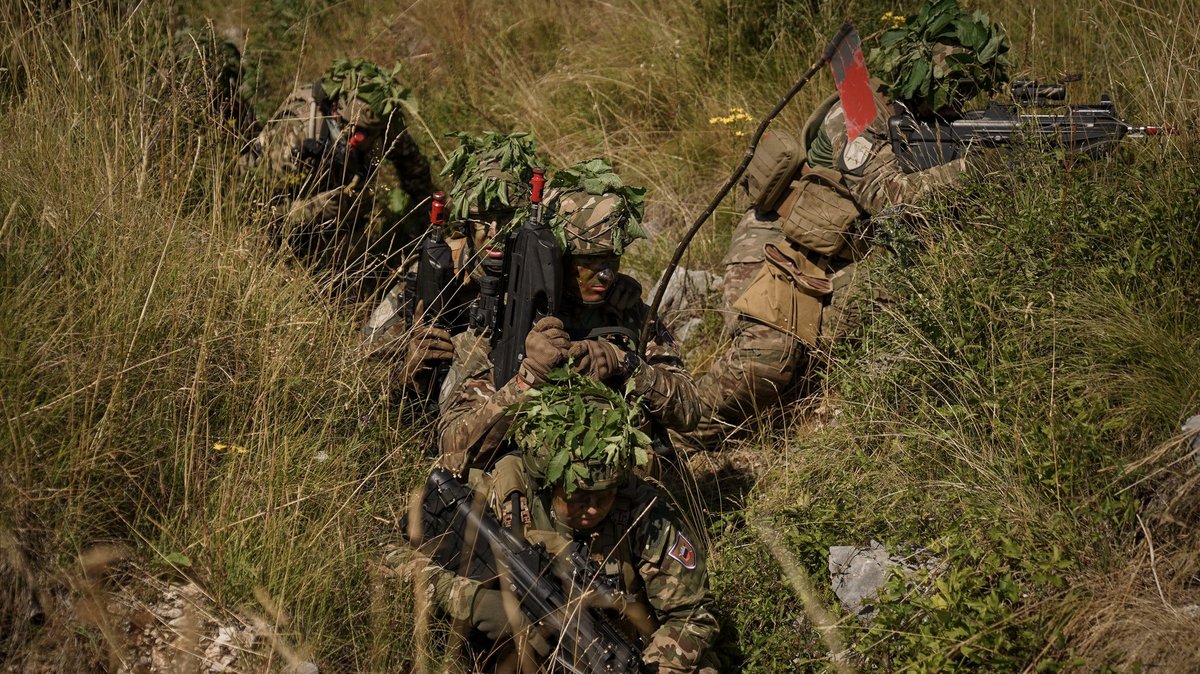Slovenian Armed Forces conduct tactical field exercise for officer cadets (PHOTO)