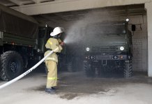Azerbaijani Army holds training-methodical session for fire protection (PHOTO)
