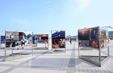 Heydar Aliyev Foundation VP Leyla Aliyeva attends opening of photo exhibition dedicated to 100th anniversary of environmental protection in Azerbaijan (PHOTO)