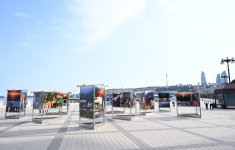 Heydar Aliyev Foundation VP Leyla Aliyeva attends opening of photo exhibition dedicated to 100th anniversary of environmental protection in Azerbaijan (PHOTO)