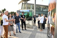 Heydar Aliyev Foundation VP Leyla Aliyeva attends opening of photo exhibition dedicated to 100th anniversary of environmental protection in Azerbaijan (PHOTO)