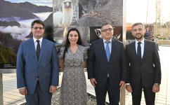 Heydar Aliyev Foundation VP Leyla Aliyeva attends opening of photo exhibition dedicated to 100th anniversary of environmental protection in Azerbaijan (PHOTO)