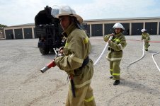 Azerbaijani Army holds training-methodical session for fire protection (PHOTO)