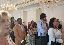 French guest on Paris exhibition honoring fallen Azerbaijani journalists: "Their voices are silenced, but not forgotten" (PHOTO)