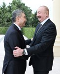 President Ilham Aliyev, Chairman of Halk Maslahaty of Turkmenistan hold meeting (PHOTO/VIDEO)