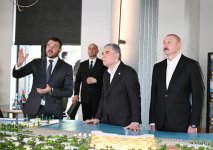 President Ilham Aliyev, Chairman of Halk Maslahaty of Turkmenistan visit Sea Breeze Resort (PHOTO/VIDEO)