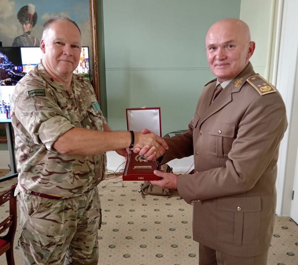 Bosnia’s major general visits UK to boost military cooperation (PHOTO)