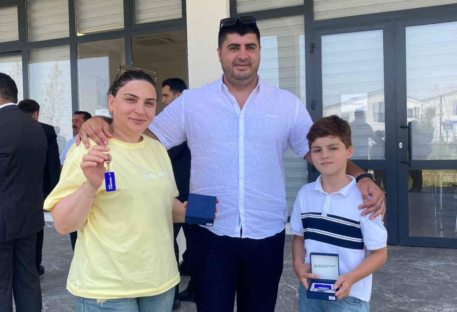 Next group of ex-IDPs arrives in Kangarli village of Azerbaijan's Aghdam district (PHOTO)