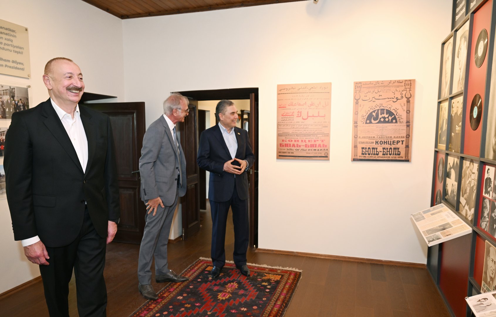 President Ilham Aliyev, Chairman of Turkmenistan’s Halk Maslahaty visit Bulbul’s House-Museum in Shusha (PHOTO)