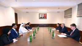 Head of Azerbaijan’s Presidential Administration receives UAE Accountability Authority delegation (PHOTO)