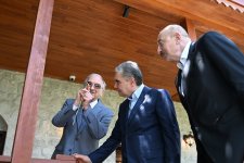 President Ilham Aliyev, Chairman of Turkmenistan’s Halk Maslahaty visit Bulbul’s House-Museum in Shusha (PHOTO)