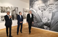President Ilham Aliyev, Gurbanguly Berdimuhamedov visit "Heydar Aliyev and Garabagh" exhibition at Creativity Center in Shusha (PHOTO)