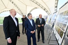 President Ilham Aliyev, Gurbanguly Berdimuhamedov visit destroyed areas of Fuzuli city (PHOTO)