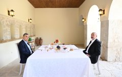 President Ilham Aliyev, Chairman of Turkmenistan’s Halk Maslahaty visit Mehmandarovs’ Estate Complex in Shusha (PHOTO)