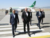 Chairman of Halk Maslahaty of Turkmenistan arrives in Azerbaijan's Fuzuli (PHOTO/VIDEO)