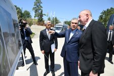 President Ilham Aliyev, Chairman of Halk Maslahaty of Turkmenistan review construction progress at New Shusha Mosque (PHOTO)