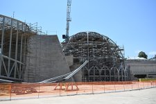 President Ilham Aliyev, Chairman of Halk Maslahaty of Turkmenistan review construction progress at New Shusha Mosque (PHOTO)