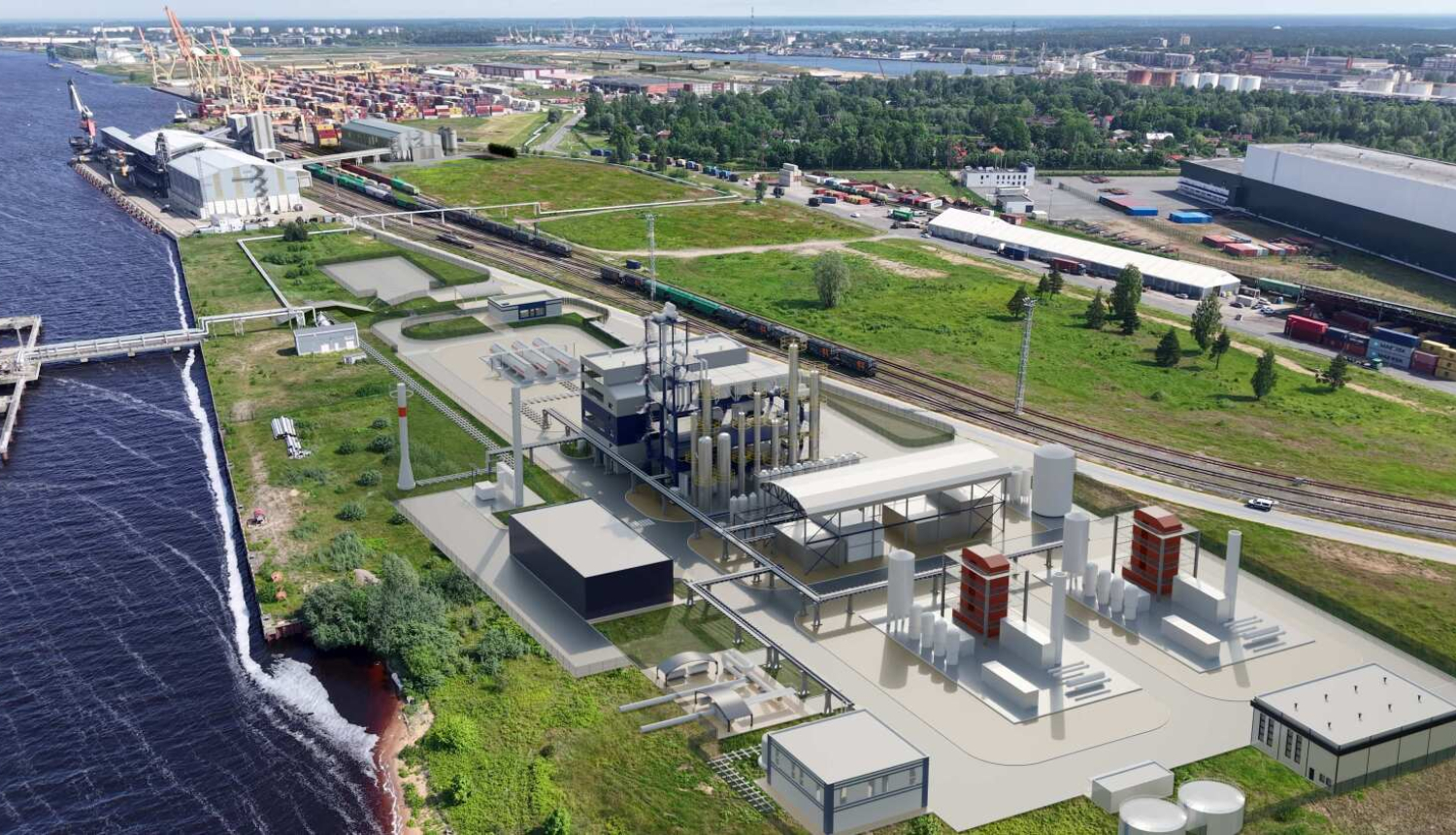 Latvia launches major expansion at Riga freeport