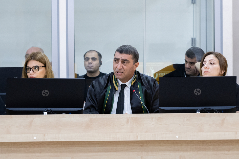 Trial of Armenian individuals accused of war crimes and crimes against humanity continues (PHOTO)