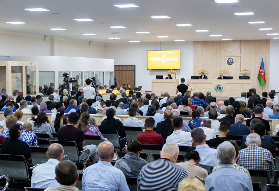 Trial of Armenian individuals accused of war crimes and crimes against humanity continues (PHOTO)