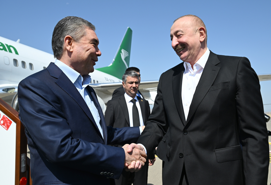 Chairman of Halk Maslahaty of Turkmenistan arrives in Azerbaijan's Fuzuli (PHOTO/VIDEO)