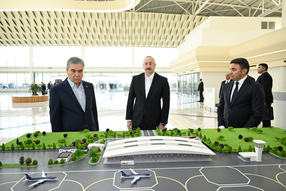 Chairman of Halk Maslahaty of Turkmenistan arrives in Azerbaijan's Fuzuli (PHOTO/VIDEO)