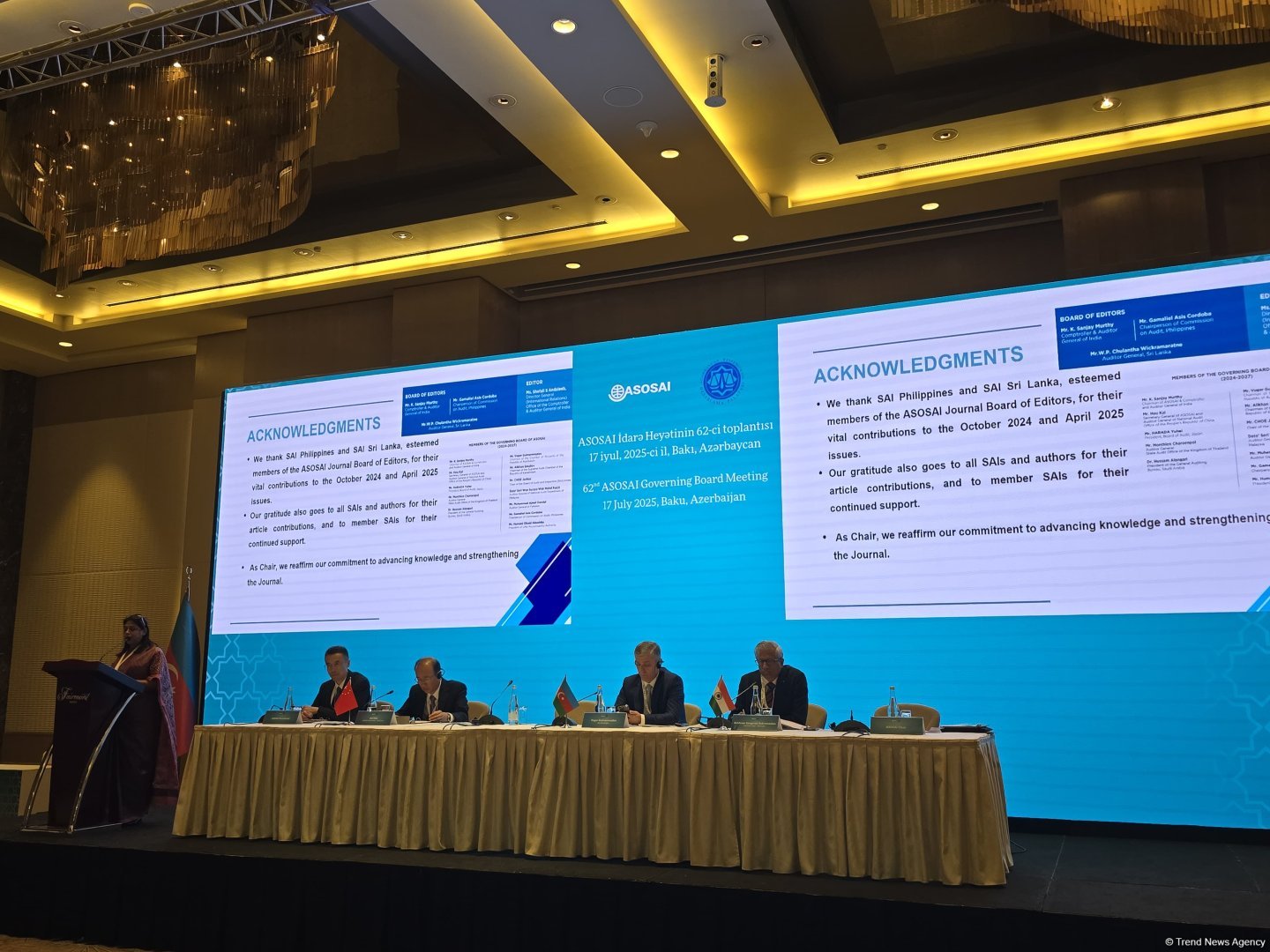 Baku hosts 62nd meeting of ASOSAI Governing Board (PHOTO)
