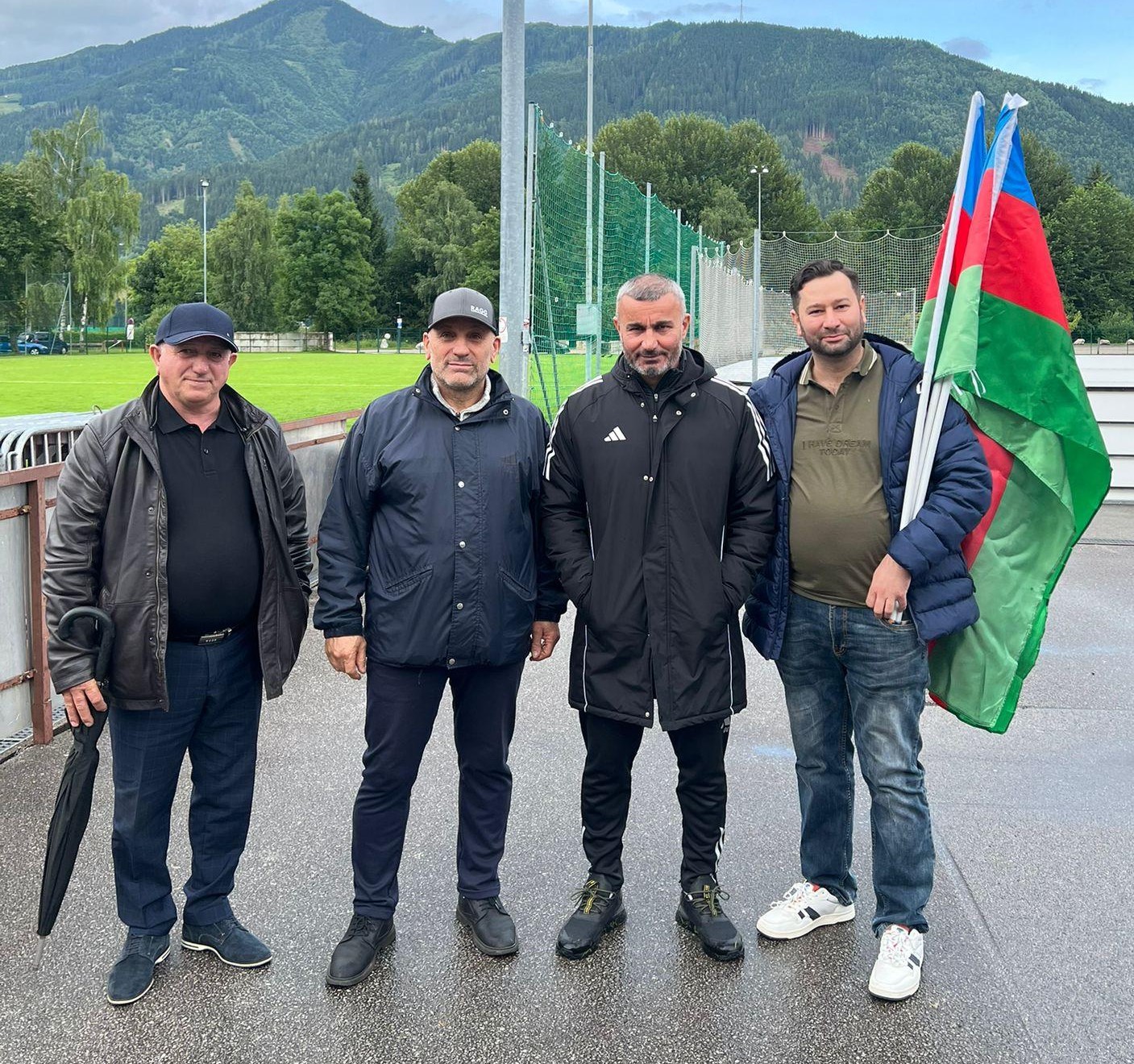 Azerbaijani diaspora rally behind Qarabagh FC with passionate support in Austria (PHOTO)