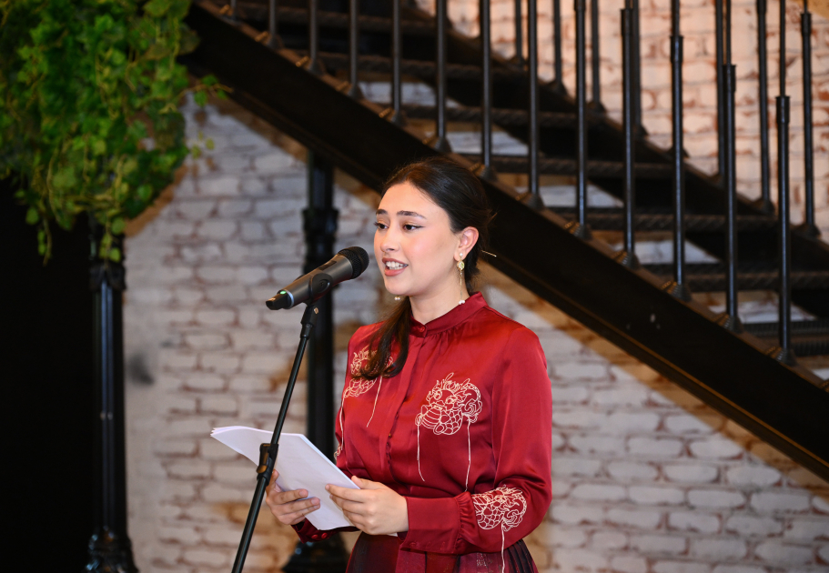 Heydar Aliyev Foundation VP Leyla Aliyeva attends evening on “The Confucius That We Don’t Know” at Baku Book Center (PHOTO)